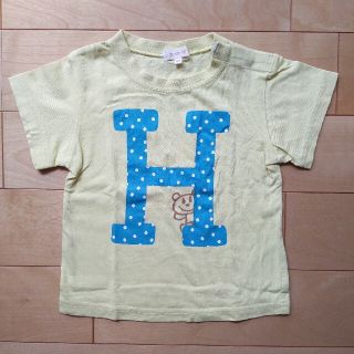 ハッシュアッシュ(HusHush)の【HUSHUSH】90cm　半袖Tシャツ(Tシャツ/カットソー)