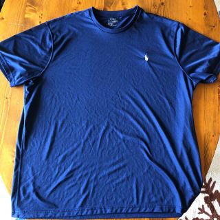 ポロラルフローレン(POLO RALPH LAUREN)の美品！ポロラルフローレン  シンプル　濃紺Tシャツ　サイズXXL(Tシャツ/カットソー(半袖/袖なし))