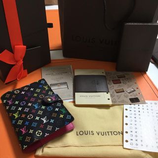 ルイヴィトン(LOUIS VUITTON)のかつきち様専用【美品】ルイビトン マルチカラー 手帳ケース(その他)