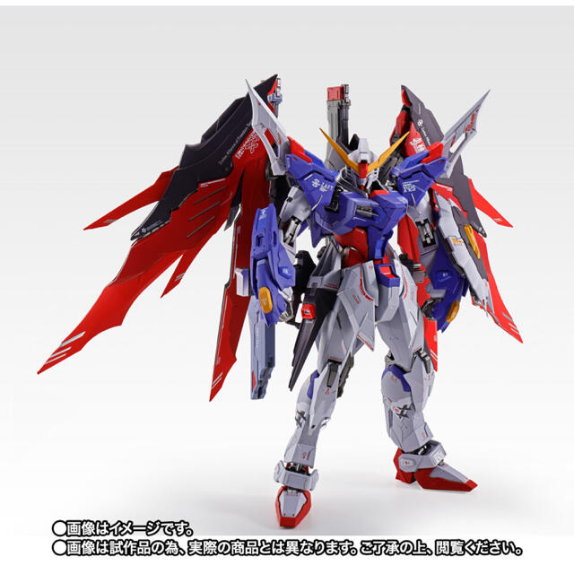 BANDAI(バンダイ)のMETAL BUILD デスティニーガンダム SOUL RED Ver. ハンドメイドのおもちゃ(フィギュア)の商品写真