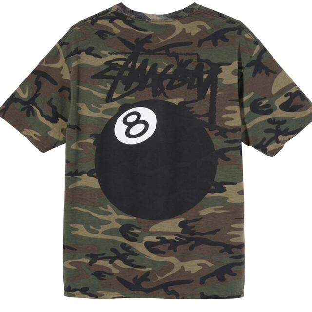 Stussy 8 Ball Camo T-Shirt（MADE IN USA) メンズのトップス(Tシャツ/カットソー(半袖/袖なし))の商品写真