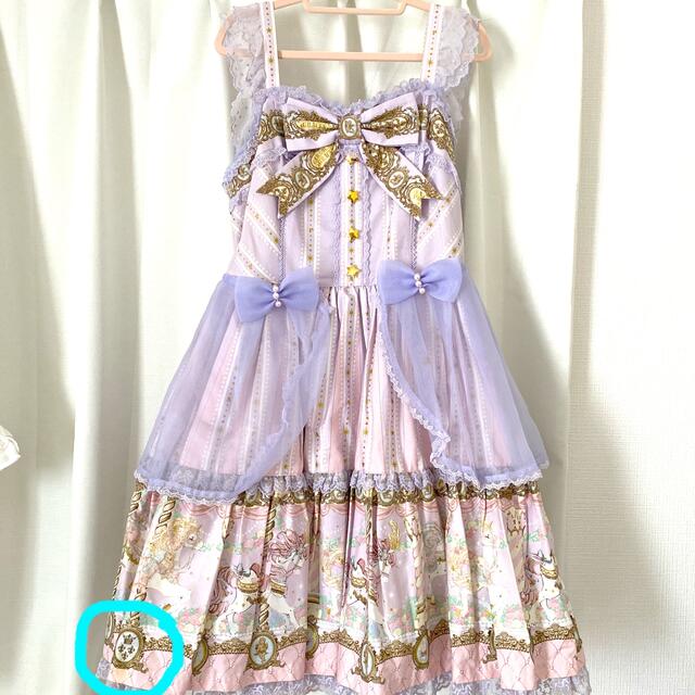 Angelic Pretty(アンジェリックプリティー)のAngelic Pretty♡Day Dream Carnival JSK レディースのワンピース(ひざ丈ワンピース)の商品写真