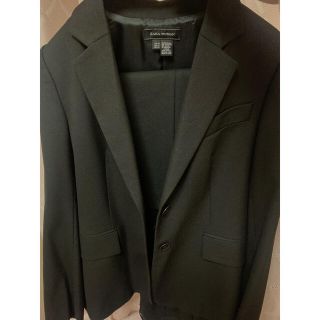 ザラ(ZARA)のZARA 黒スーツ　セットアップ(スーツ)