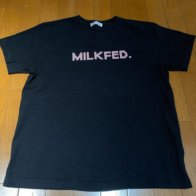 MILKFED.(ミルクフェド)のMILKFED.半袖Tシャツ　ロゴT レディースのトップス(Tシャツ(半袖/袖なし))の商品写真