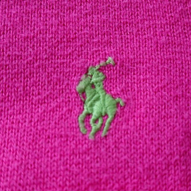 POLO RALPH LAUREN(ポロラルフローレン)のラルフローレン RALPH LAURENワンポイント ボタン カーディガン  キッズ/ベビー/マタニティのキッズ服女の子用(90cm~)(カーディガン)の商品写真