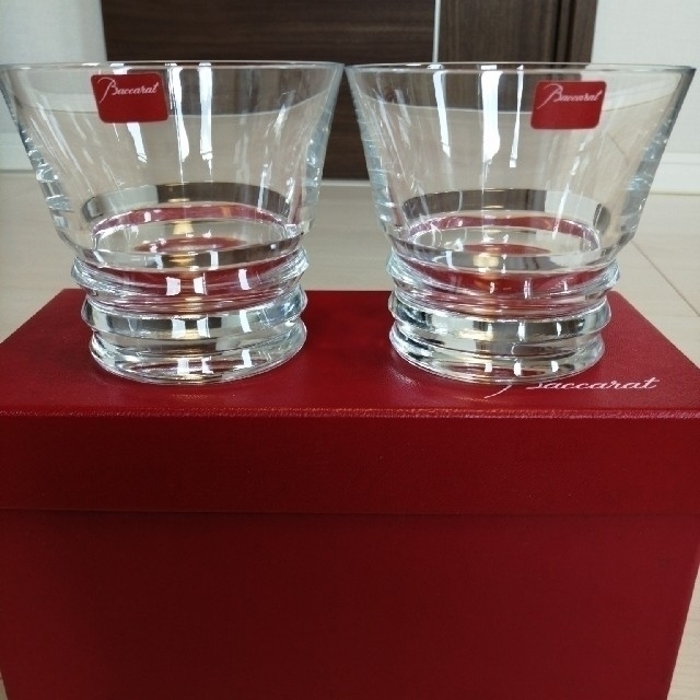 新品！高島屋購入！Baccarat【バカラ アビス・ロックグラス