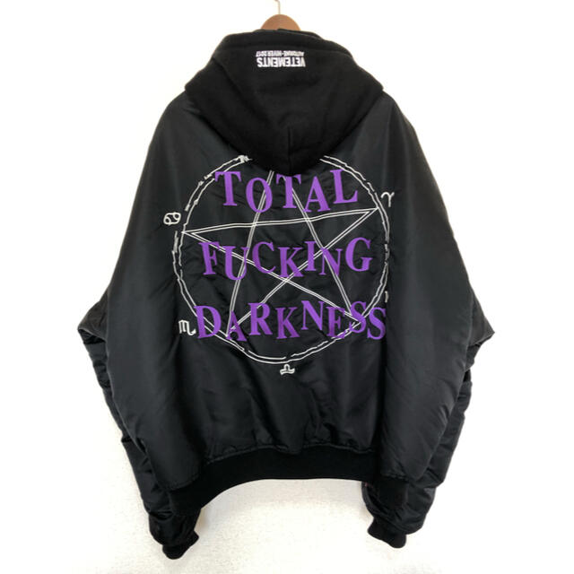 ヴェトモン VETEMENTS 16AW ボンバーブルゾン　MA1