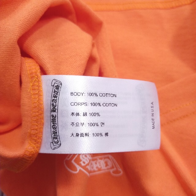 【新品未使用】マッティボーイ  Tシャツ  オレンジ  半袖  Lサイズ