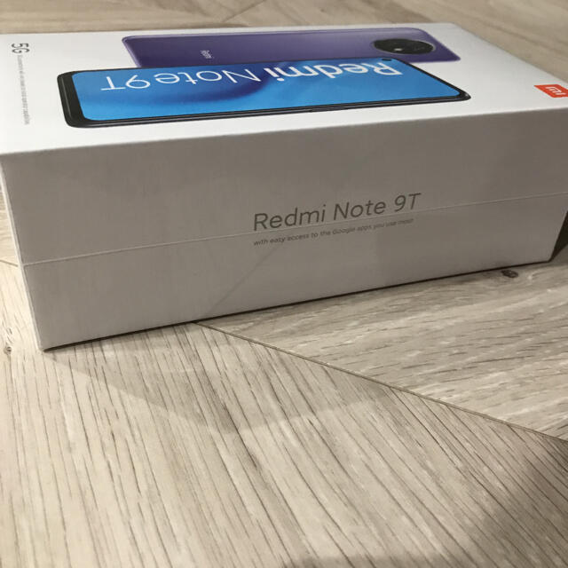 ANDROID(アンドロイド)のRedmi Note 9T スマホ/家電/カメラのスマートフォン/携帯電話(スマートフォン本体)の商品写真