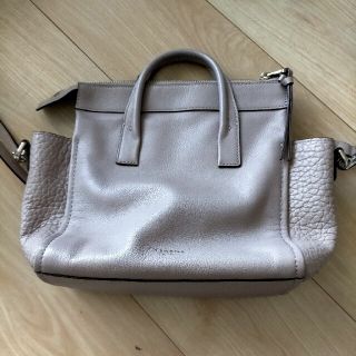 コーチ(COACH)のCOACH  ミニライリー グレージュ(ハンドバッグ)