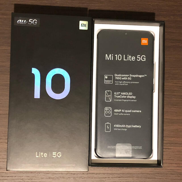 ANDROID(アンドロイド)のMi 10 Lite 5G  スマホ/家電/カメラのスマートフォン/携帯電話(スマートフォン本体)の商品写真