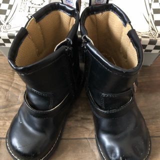 ブーシューズ(BOO SHOES)のBOO SHOES ブーシューズ　キッズ　エンジニアブーツ　14cm ブラック(ブーツ)