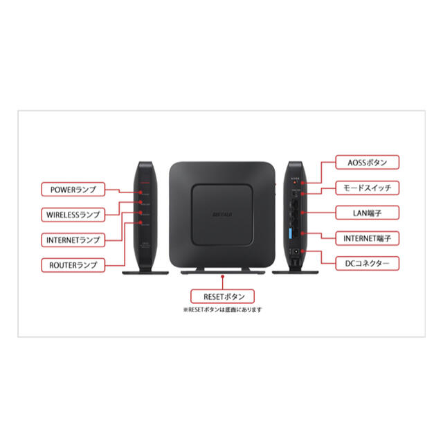 BUFFALO(バッファロー) WSR-2533DHPL2 2