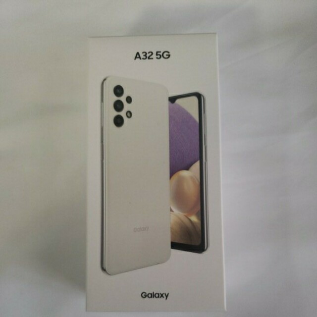 【モバイルSIM ok】新品未使用 Galaxy A32 5G SCG08