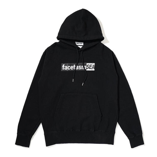 black ふぇいす hoodie