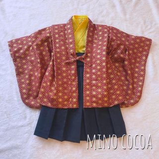 サマーセール♡handmade baby HAKAMA 80-90cm(和服/着物)