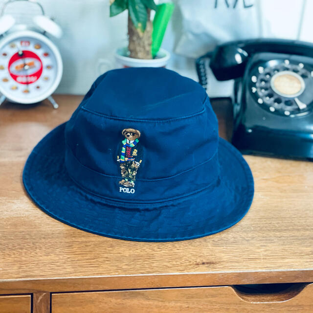 POLO RALPH LAUREN(ポロラルフローレン)のPOLO RL バケットハット メンズの帽子(キャップ)の商品写真