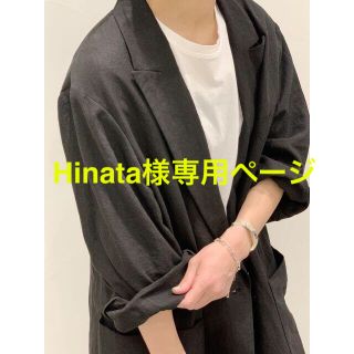 アパルトモンドゥーズィエムクラス(L'Appartement DEUXIEME CLASSE)のHinata様専用ページ　AP STUDIO購入40/1 リネンコート(テーラードジャケット)