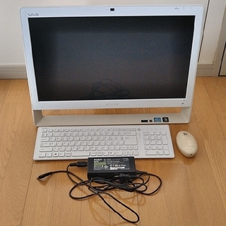 ソニー(SONY)のVAIO Jシリーズ VPCJ218FJ/W [ホワイト](デスクトップ型PC)