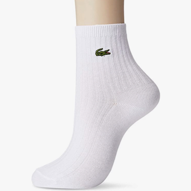 LACOSTE(ラコステ)の【未使用】ラコステ　リブソックス2色セット レディースのレッグウェア(ソックス)の商品写真