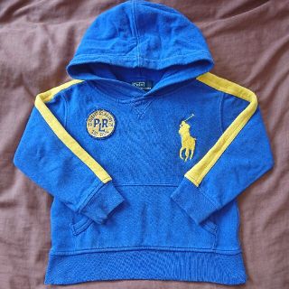 ポロラルフローレン(POLO RALPH LAUREN)のラルフローレン RALPH LAURENワッペン ビックポニー パーカー 青(Tシャツ/カットソー)