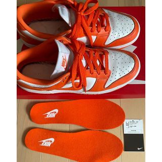 ナイキ(NIKE)のnike dunk low orange(スニーカー)