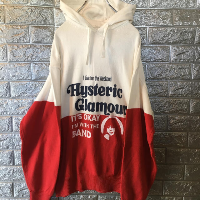 HYSTERIC GLAMOUR ヒステリックグラマー ニット パーカー L