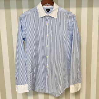 ポールスミス(Paul Smith)のPaul Smith ストラップ ドレスシャツ ブルー スーツ(シャツ)