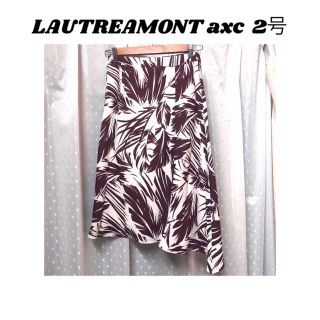 ロートレアモン(LAUTREAMONT)の花柄スカート LAUTREAMONT ロートレアモン(ひざ丈スカート)