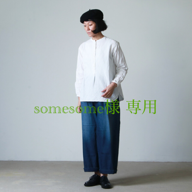 jujudhau/ 12 Button Linen cotton シャツ