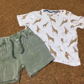 ザラキッズ(ZARA KIDS)のZARAbaby 上下セット 8090(Tシャツ/カットソー)