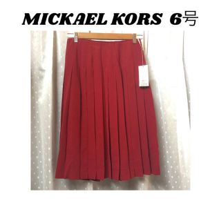 マイケルコース(Michael Kors)のマイケルコース　プリーツ　スカート(ひざ丈スカート)