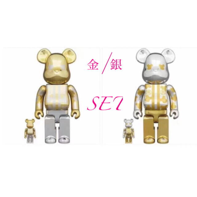 【新品】BE@RBRICK はっぴ東京 金銀メッキ 100％ & 400エンタメ/ホビー