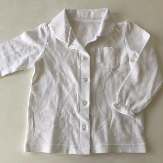 ベルメゾン(ベルメゾン)の長袖ブラウス　100cm キッズ/ベビー/マタニティのキッズ服女の子用(90cm~)(ブラウス)の商品写真