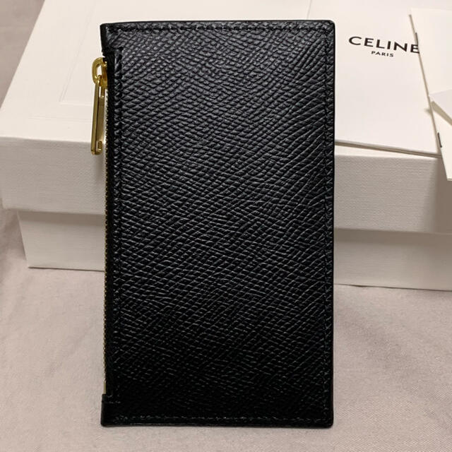 格安中古 CELINE セリーヌ フラグメントケース（ブラック） 財布