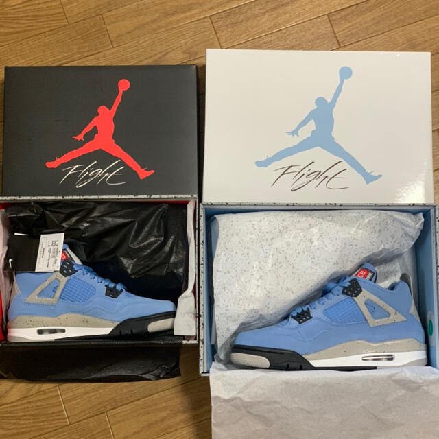【一部予約販売】 NIKE - 27 ユニバーシティブルー 23.5 ジョーダン4 エア NIKE ナイキ スニーカー 【一部予約販売】 NIKE - 27 ユニバーシティブルー 23.5 ジョーダン4 エア NIKE ナイキ スニーカー