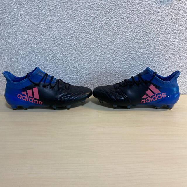 adidas(アディダス)のアディダス X 16.1 FG/AG LE BLUE BLAST 26.5cm スポーツ/アウトドアのサッカー/フットサル(シューズ)の商品写真