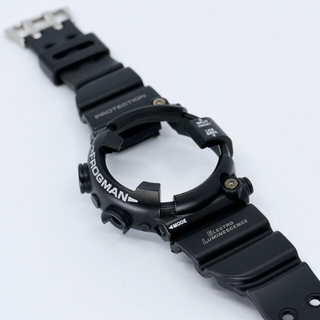 ジーショック(G-SHOCK)の美品フロッグマンDW-8200シルバーブラック純正ベルト ベゼル ベルベゼ(腕時計(デジタル))