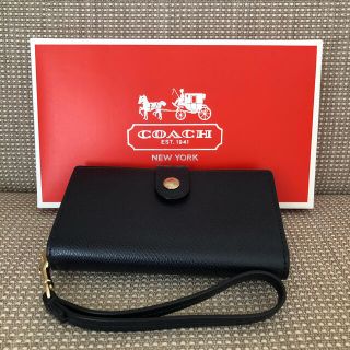 コーチ(COACH)のCOACH スマホポーチ(モバイルケース/カバー)