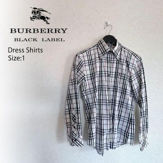 バーバリーブラックレーベル(BURBERRY BLACK LABEL)のバーバリー ブラックレーベル ドレスシャツ（サイズ2）(Tシャツ/カットソー(七分/長袖))