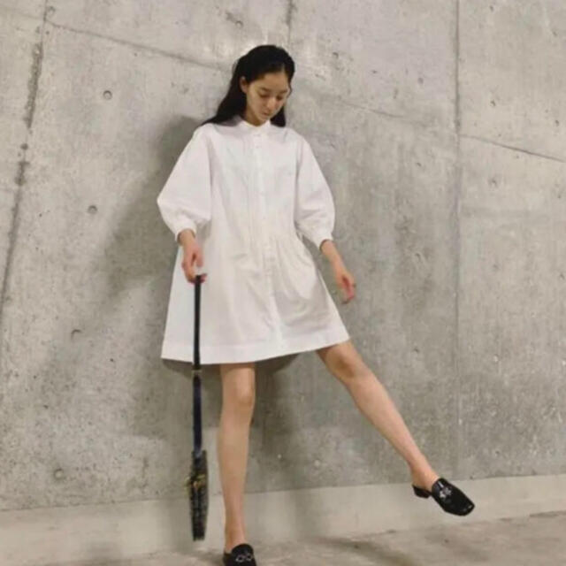 【全品送料無料】 Ameri VINTAGE - ameri vintage シャツワンピース 新木優子♡の シャツ/ブラウス(長袖/七分)