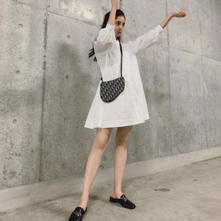 アメリヴィンテージ(Ameri VINTAGE)のameri vintage シャツワンピース　新木優子♡(シャツ/ブラウス(長袖/七分))