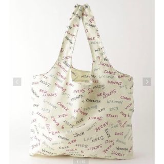 ビューティアンドユースユナイテッドアローズ(BEAUTY&YOUTH UNITED ARROWS)の新品　roku 6   エコバッグ　NAME PRINT (エコバッグ)