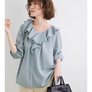 ロペピクニック(Rope' Picnic)の☆専用☆ロペピクニック☆フロントラッフルフリルブラウス(シャツ/ブラウス(長袖/七分))