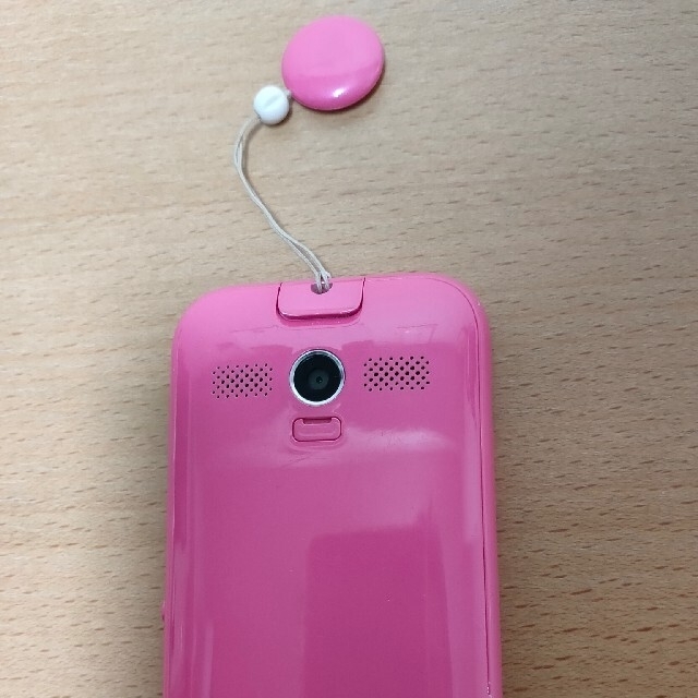 キッズフォン　ピンク スマホ/家電/カメラのスマートフォン/携帯電話(スマートフォン本体)の商品写真