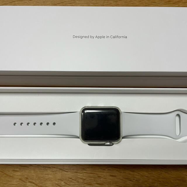 Apple watch 3 GPSモデル 38mm シルバー