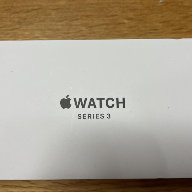 Apple watch 3 GPSモデル 38mm シルバー 【未使用品】 8820円引き www