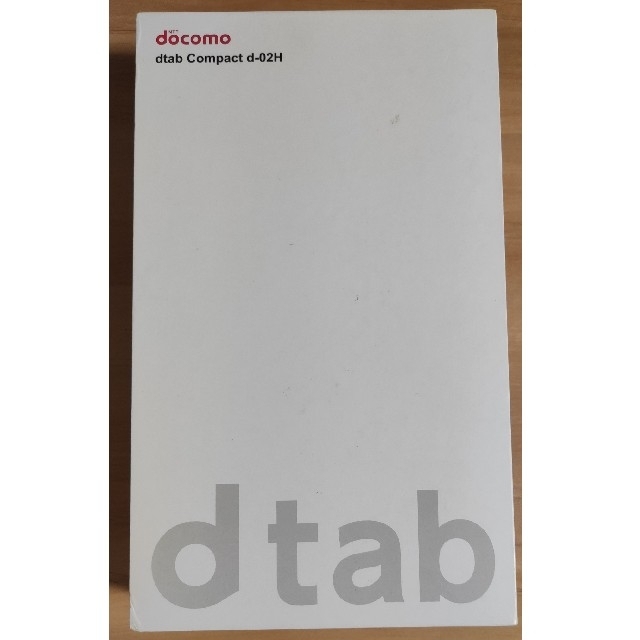 docomo dtab compact d-02H シルバー 2