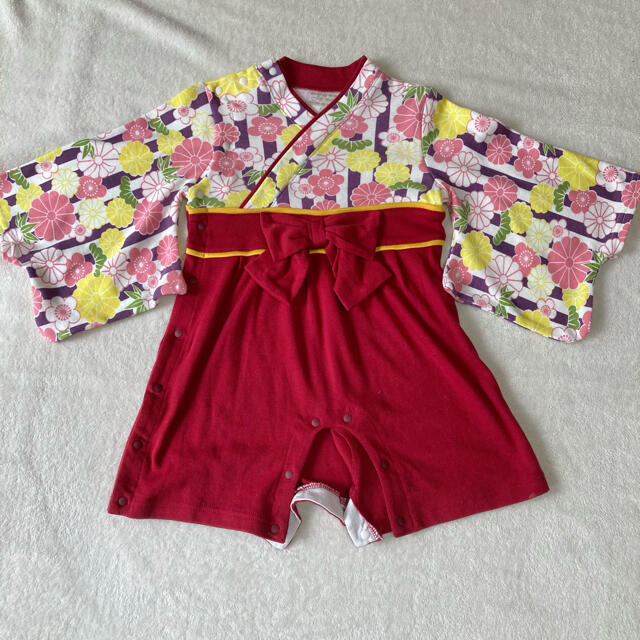 西松屋(ニシマツヤ)の♡pon♡様専用　袴ロンパース  キッズ/ベビー/マタニティのキッズ服男の子用(90cm~)(和服/着物)の商品写真