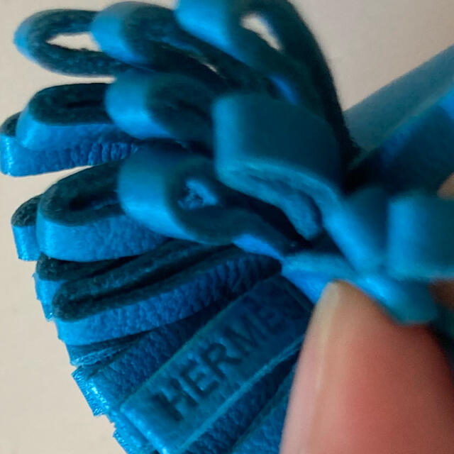 Hermes(エルメス)のエルメス【HERMES】カルメンチータ　17cm  ブルー系　かわいい♡ レディースのアクセサリー(チャーム)の商品写真